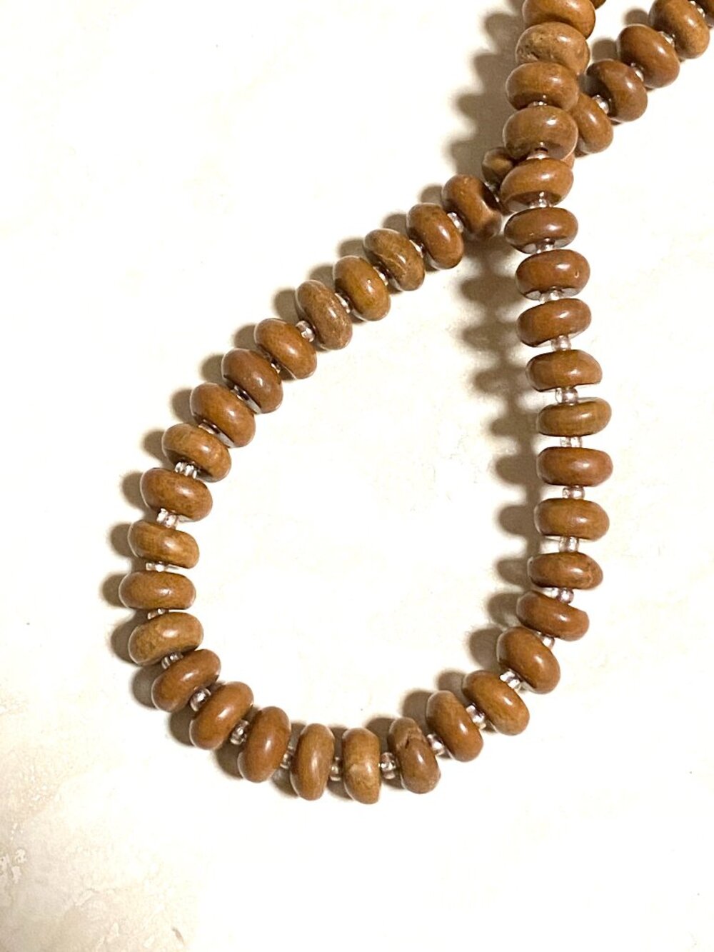 Earthy Jasper Short Necklace, Genuine Gemstone Stackable Beaded Necklace